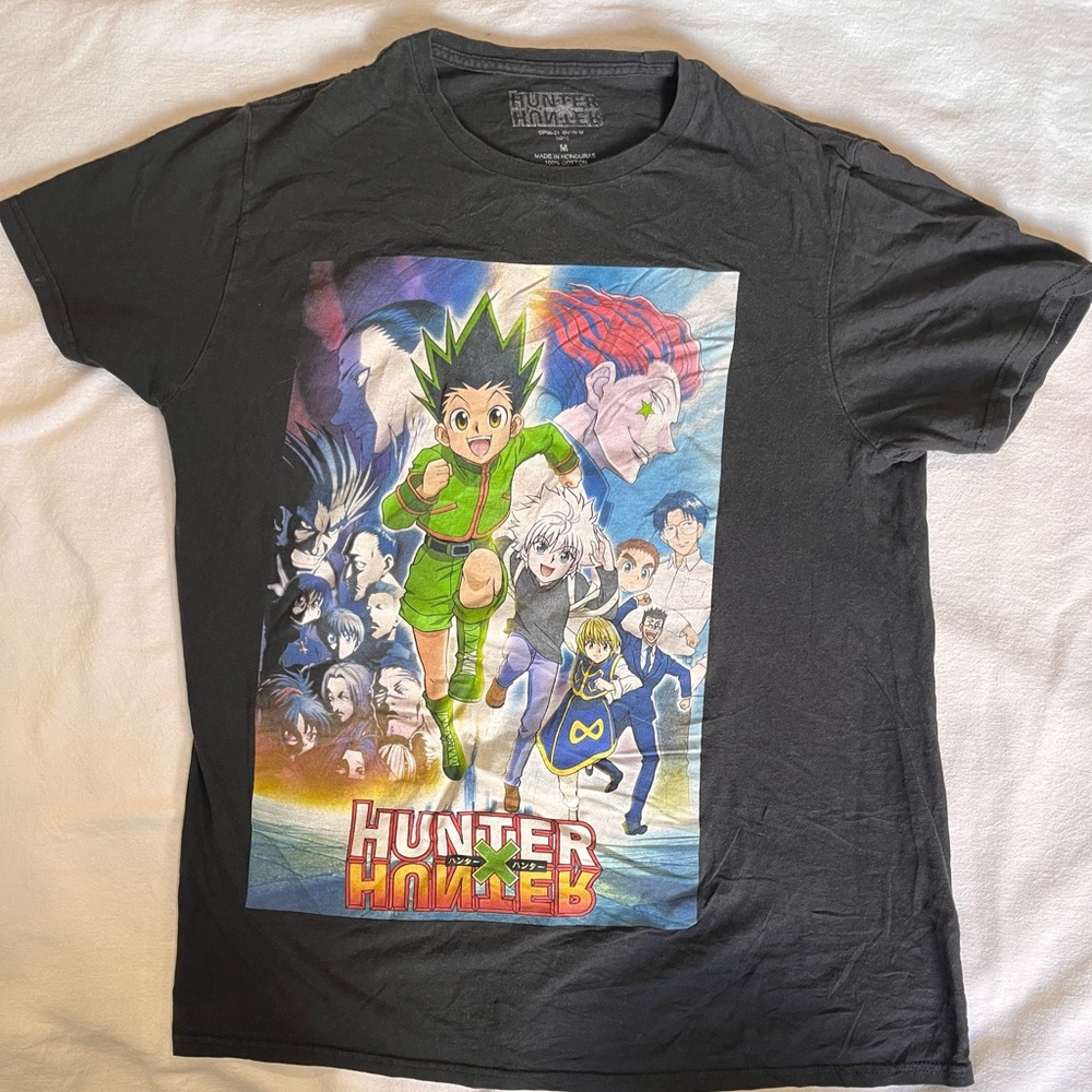 Kids Graphic Hunter X Hunter T-Shirt - Black